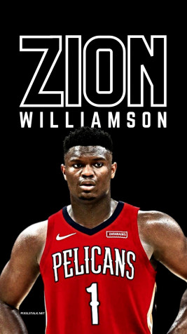 Zion Williamson Mobile Background 1080x1920px