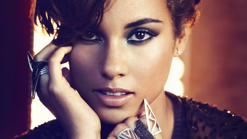 Alicia Keys Full HD 1080p Wallpaper 1920x1080px