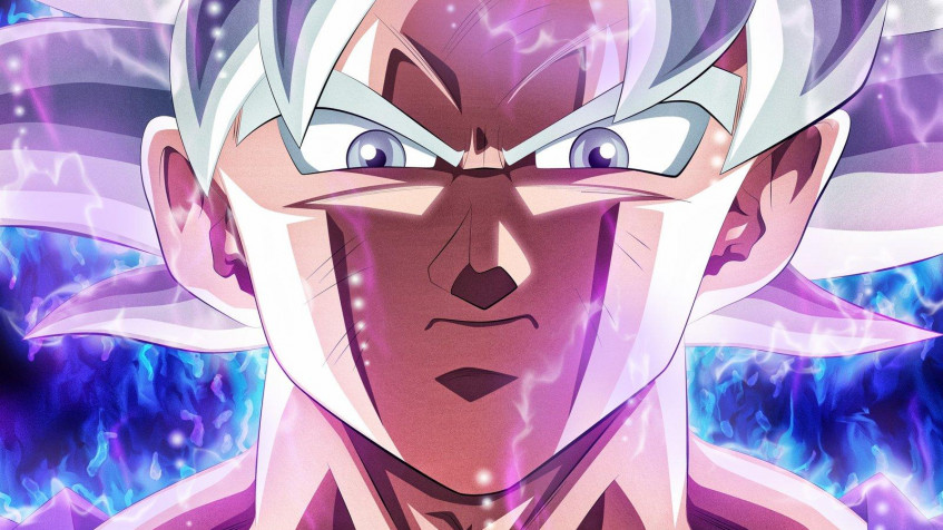 Goku Ultra Instinct Desktop HD Background 1600x900px