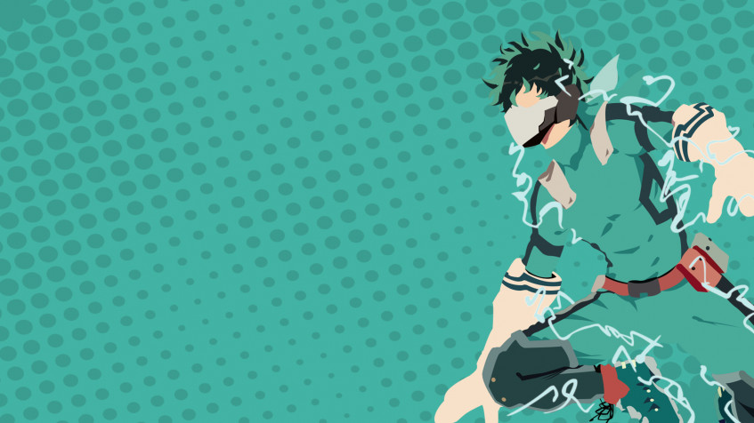 Izuku Midoriya Full HD 1080p Wallpaper 1920x1080px