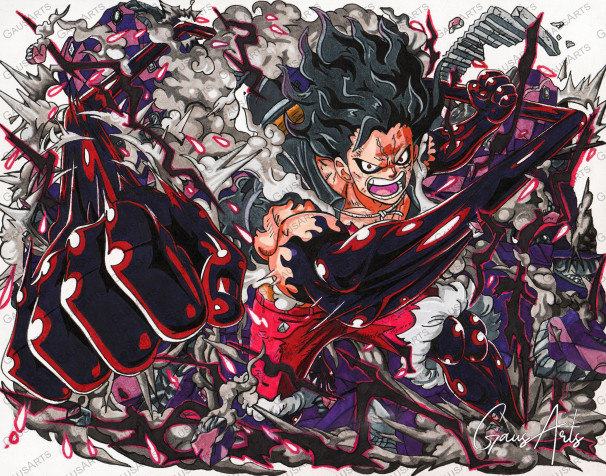 Luffy Gear 4 Snakeman HD Wallpaper 3000x2357px