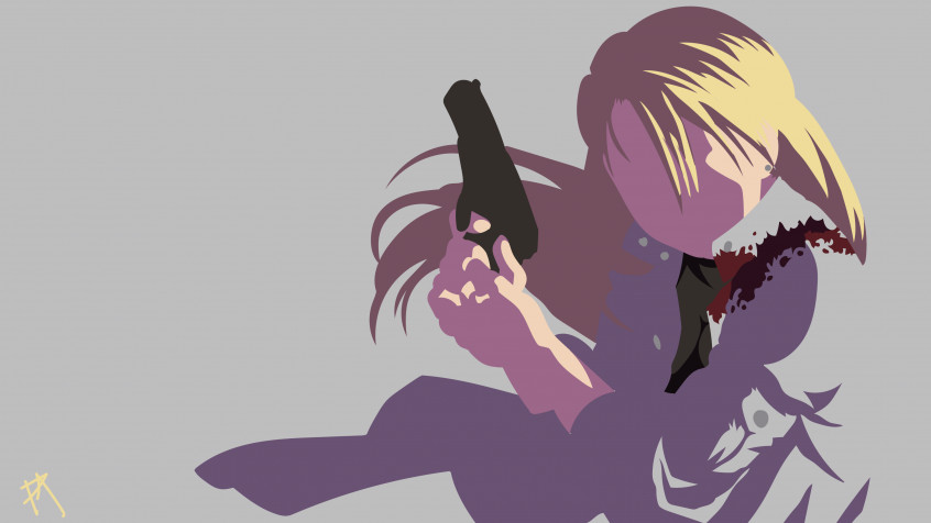 Riza Hawkeye Laptop Wallpaper 3200x1800px