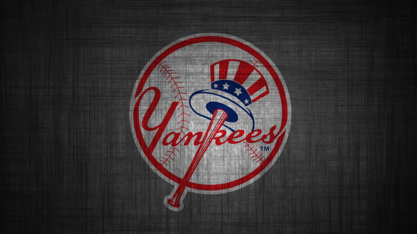 Yankees Logo Full HD 1080p Wallpaper 1920x1080px