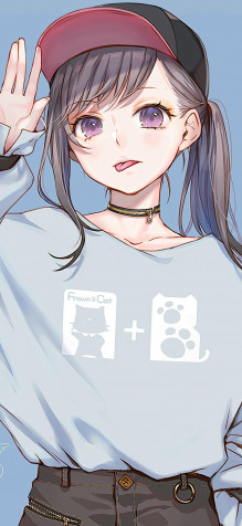 Anime Girl iPhone 11 Pro Wallpaper 1125x2436px