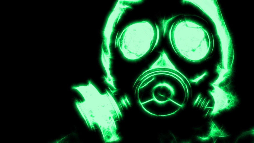 Gas Mask Full HD 1080p Wallpaper 1920x1080px