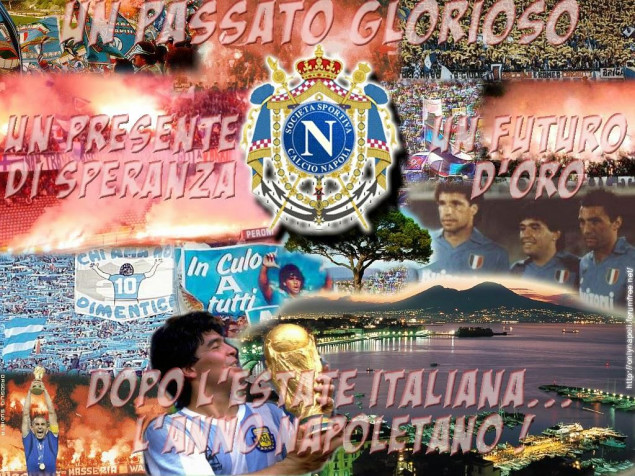 Ssc Napoli Desktop Wallpaper 1024x768px