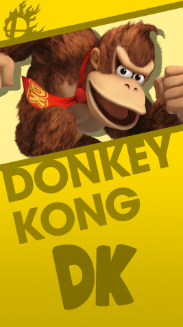 Donkey Kong Phone HD Background 1080x1920px