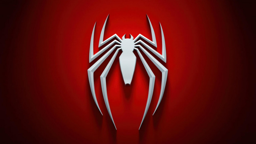 Spiderman Logo 2k QHD Wallpaper 2560x1440px