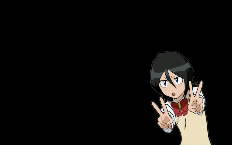 Rukia Kuchiki MacBook Wallpaper 1680x1050px