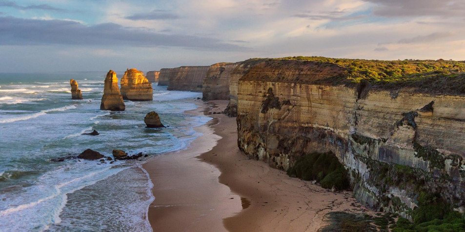 Great Ocean Road Laptop Wallpaper 1600x800px