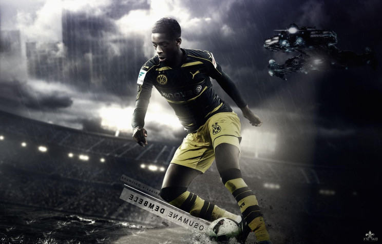 Dembele HD Background 1930x1234px