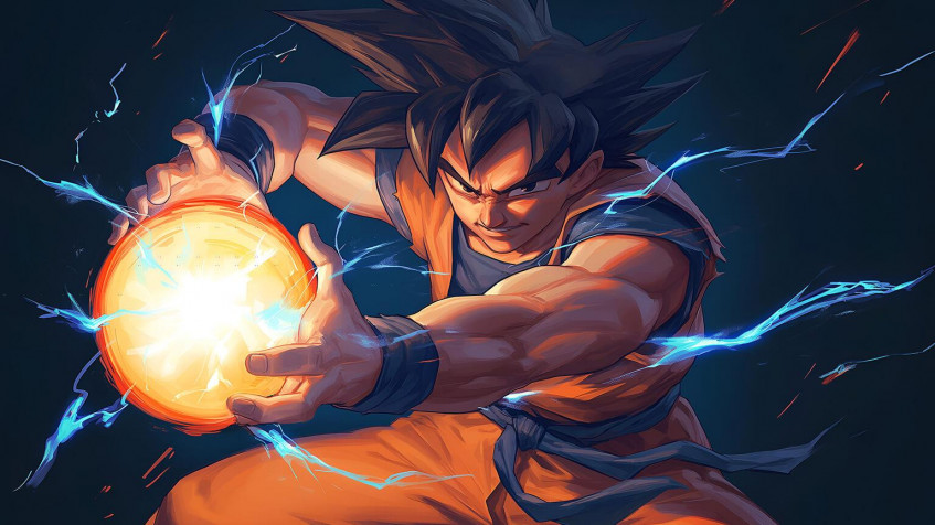 Goku HD Wallpaper 1536x864px