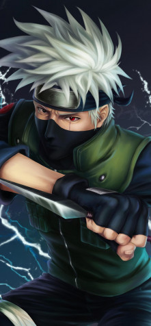 Kakashi Hatake Phone Wallpaper 1242x2668px