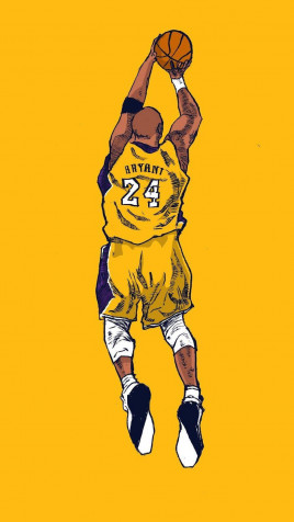 Kobe Bryant iPhone Wallpaper 901x1600px