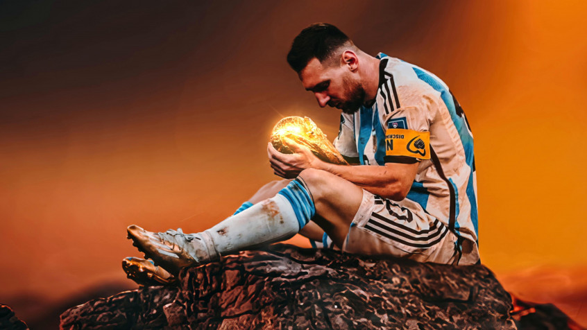 Messi Fifa World Cup 4k UHD Wallpaper 3840x2160px