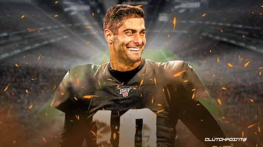 Jimmy Garoppolo Laptop Background 1890x1060px