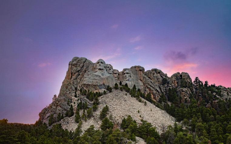 Mount Rushmore National Memoria Widescreen HD Wallpaper 1920x1200px