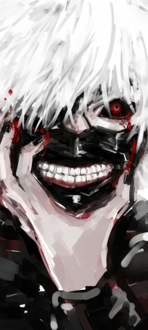 Ken Kaneki iPhone Wallpaper Image 1080x2400px