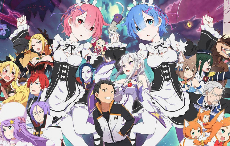 Re Zero Background Image 1332x850px