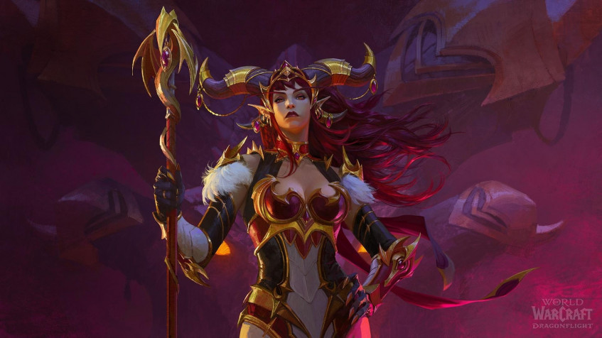 Alexstrasza Full HD 1080p Wallpaper 1920x1080px