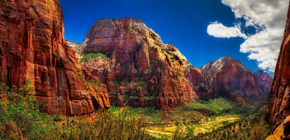 Zion National Park Wallpaper Image 2016x974px