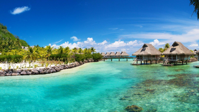 Bora Bora Full HD 1080p Wallpaper 1920x1080px