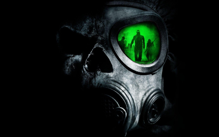 Gas Mask Widescreen HD Wallpaper 1920x1200px