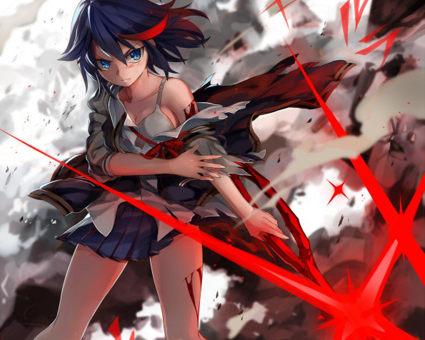 Kill La Kill Desktop HD Background 1582x1266px