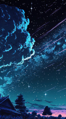 Night Stars 4k Phone Wallpaper 2160x3840px