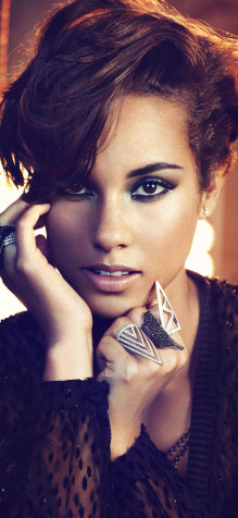 Alicia Keys iPhone 11 Pro Wallpaper 1125x2436px