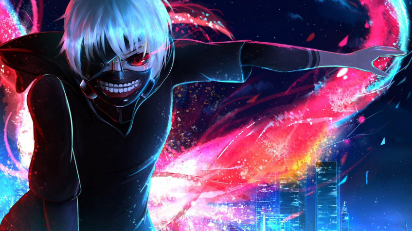 Cool Tokyo Ghoul Full HD 1080p Wallpaper 1920x1080px