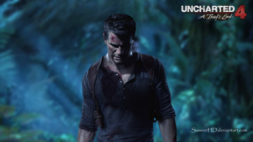 Uncharted 4 A Thief's End Nathan Drake Wallpaper by SameerHD on DeviantArt 1920x1080px