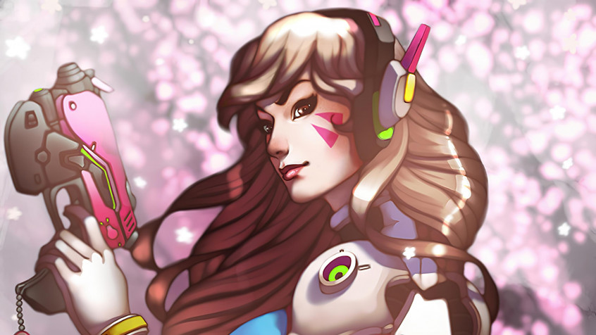 Dva Overwatch HD Wallpaper 2928x1647px