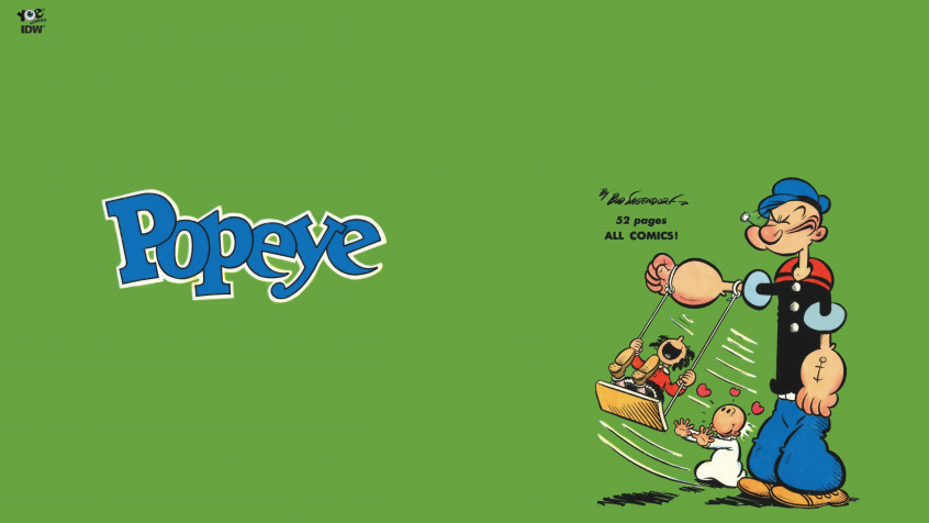 Popeye MacBook Background 5300x2981px