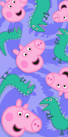 Peppa Pig Phone Background 1280x2560px