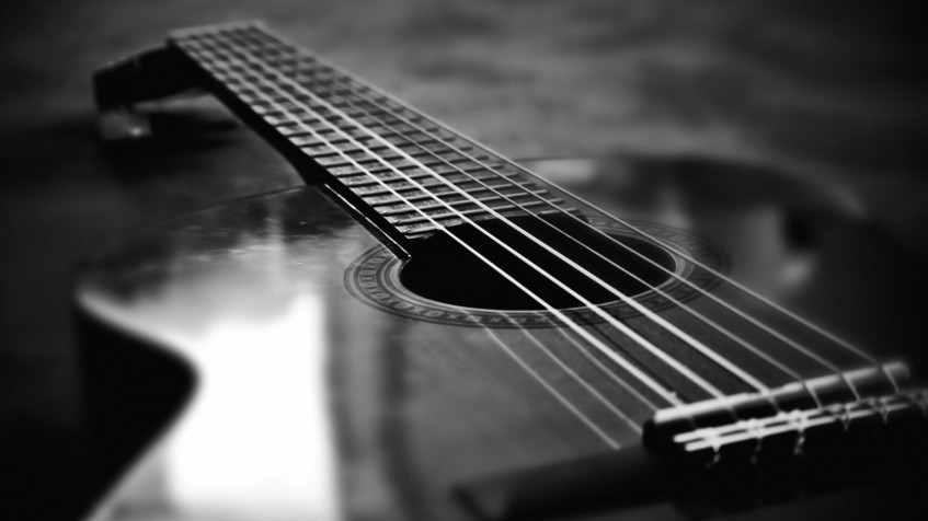 Guitar Full HD 1080p Wallpaper 1920x1080px