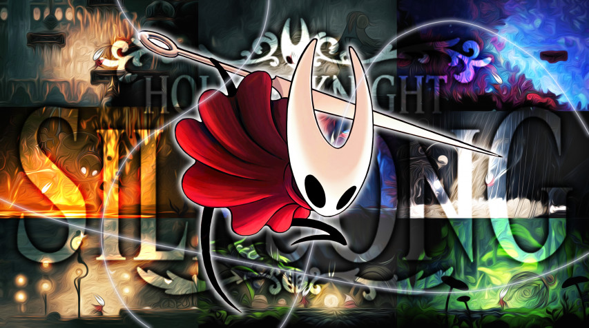 Hollow Knight Silksong MacBook Background 2409x1344px