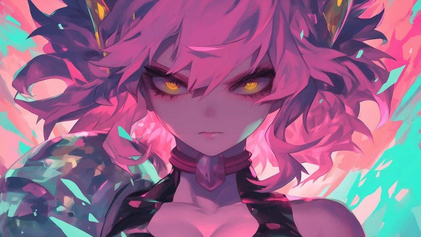 Mina Ashido Background Image 1536x864px