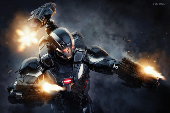 War Machine Desktop Wallpaper 4096x2730px