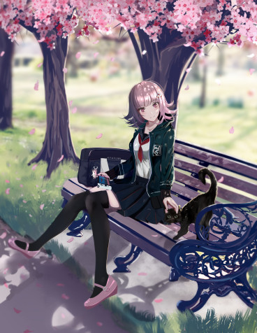 Chiaki Nanami Android Wallpaper Image 2039x2635px