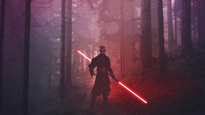 Darth Maul HD Wallpaper 2700x1519px