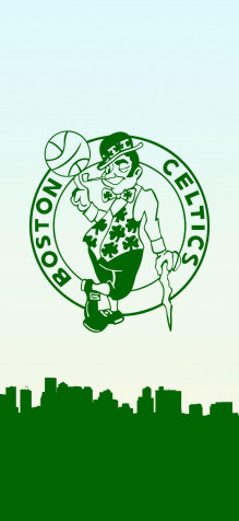 Boston Celtics iPhone 13 Mini Wallpaper 1080x2340px