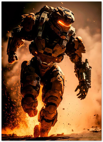 Master Chief Mobile Wallpaper 1368x1899px