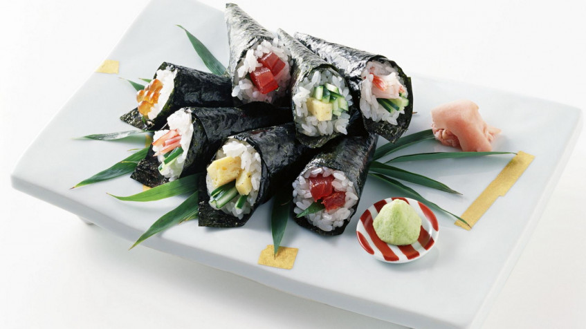 Sushi Full HD 1080p Wallpaper 1920x1080px