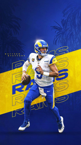 Los Angeles Rams iPhone Wallpaper Image 1080x1920px