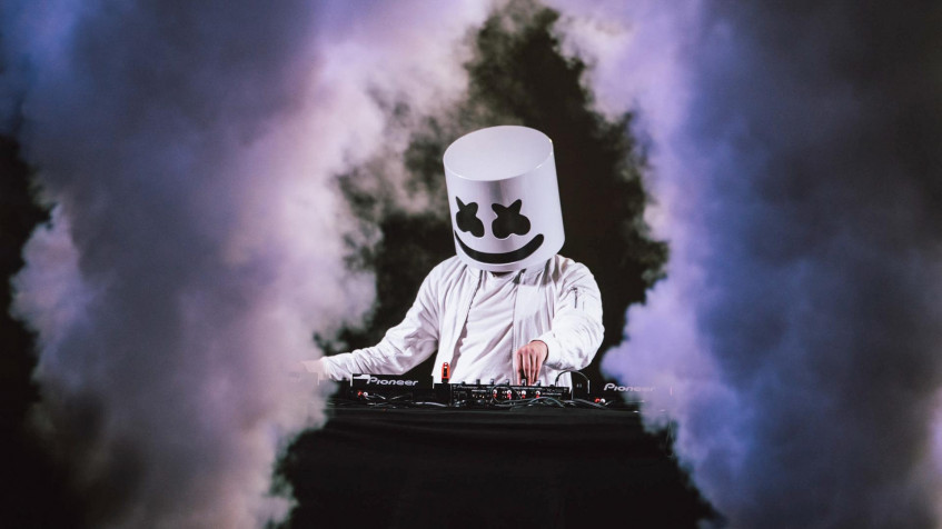 Marshmello Full HD 1080p Wallpaper 1920x1080px