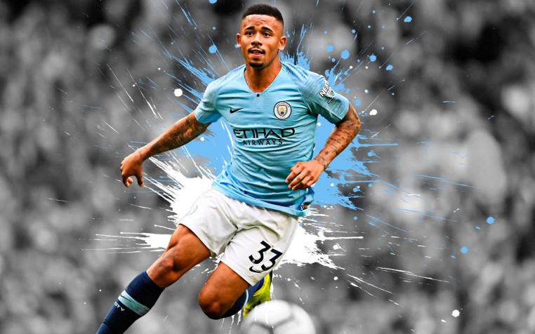 Gabriel Jesus Widescreen HD Wallpaper 1920x1200px