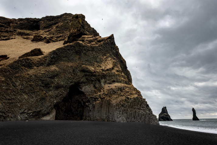 Reynisfjara Iceland HD Background 6000x4000px