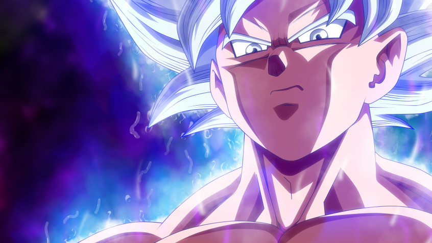 Goku Ultra Instinct MacBook Wallpaper 5760x3240px