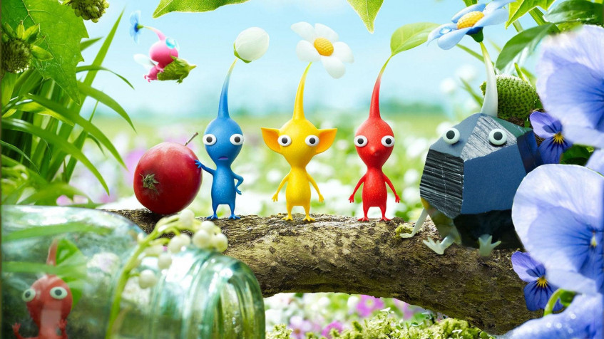 Pikmin Full HD 1080p Wallpaper 1920x1080px